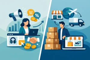 Affiliate Marketing vs Dropshipping for Beginners